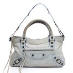Bolsa-Balenciaga-Classic-City-Azul-Pequena