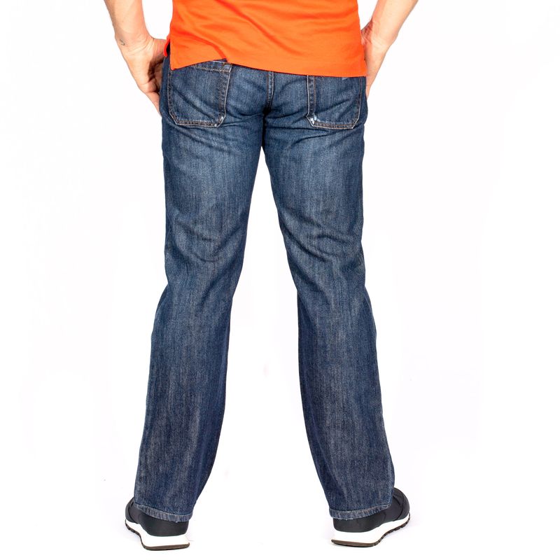 Calca-Jeans-Prada-Red-Stripe-Classic-Fit-Azul-Claro