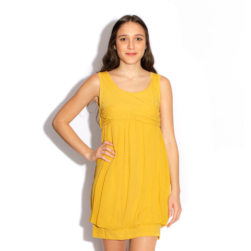 Vestido-See-by-Chloe-Mostarda