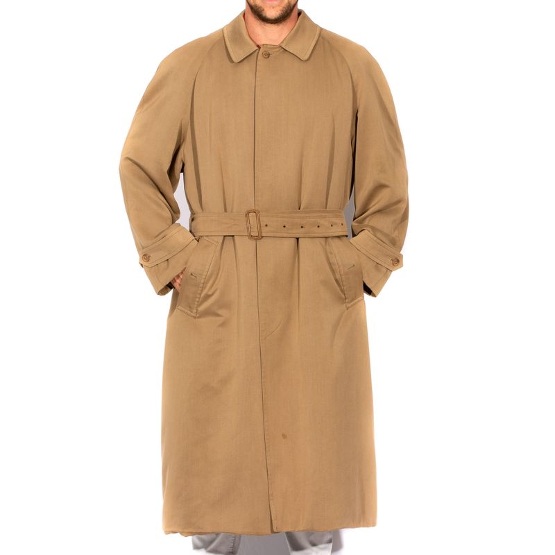 Trench-Coat-Burberry-Caqui-Comprido