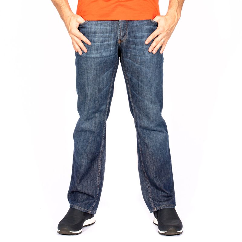 Calca-Jeans-Prada-Red-Stripe-Classic-Fit-Azul-Claro
