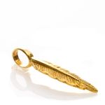 Pingente-Vivara-Pena-Ouro-Amarelo