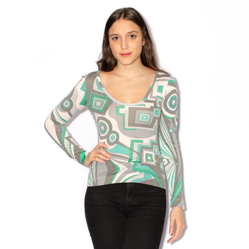 Blusa-Emilio-Pucci-Estampa-Verde-e-Cinza