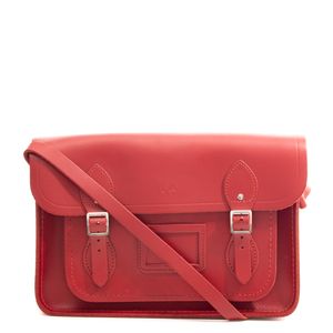 Bolsa Cambridge Satchel Couro Vermelho