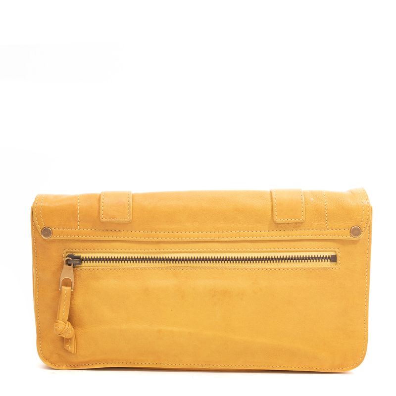 Clutch-Proenza-Schouler-Couro-Amarelo
