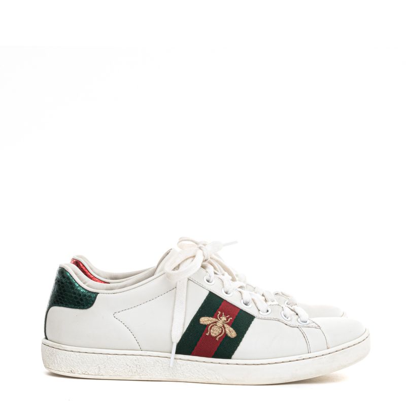 Tenis-Gucci-Couro-Branco