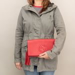 Clutch-Gucci-Soho-Couro-Vermelho