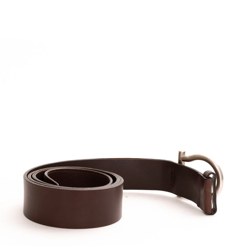 Cinto-Salvatore-Ferragamo-Couro-Marrom