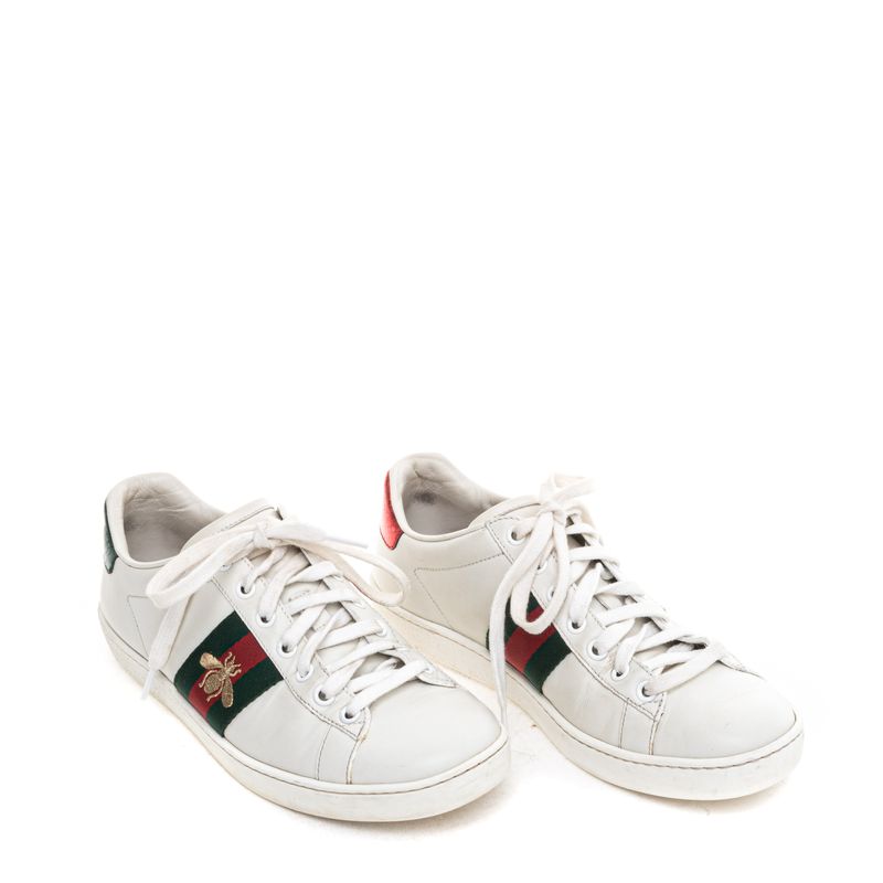 Tenis-Gucci-Couro-Branco