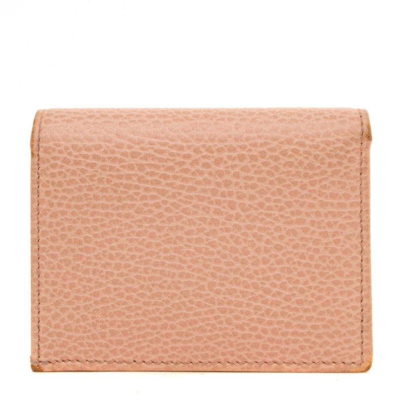 Carteira-Gucci-Couro-Rosa