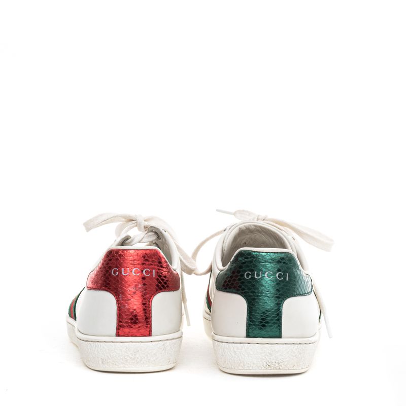 Tenis-Gucci-Couro-Branco