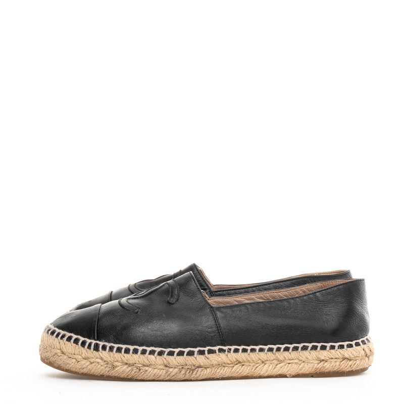 Alpargata-Chanel-Couro-Preto