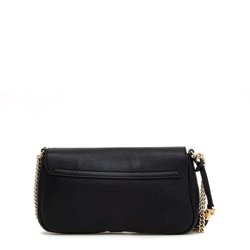Bolsa-Gucci-Soho-Chain-Crossbody-Preta