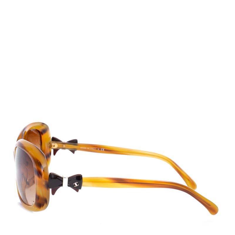 Oculos-Chanel-Marmorizado-Dourado