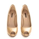 Peep-Toe-Louis-Vuitton-Verniz-Dourado