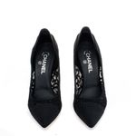 Scarpin-Chanel-Renda-Preta