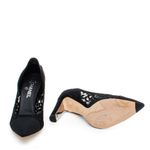 Scarpin-Chanel-Renda-Preta