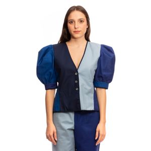 Top Alix Duvernoy Loulou Indigo