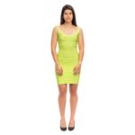 Vestido-Herve-Leger-Verde