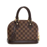 Bolsa-Louis-Vuitton-Alma-BB-Damier-Marrom