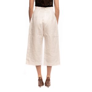 Calça Betina de Luca Linho Branco