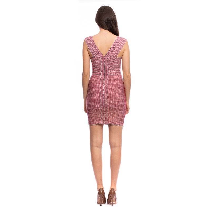 Vestido-Herve-Leger-Rosa