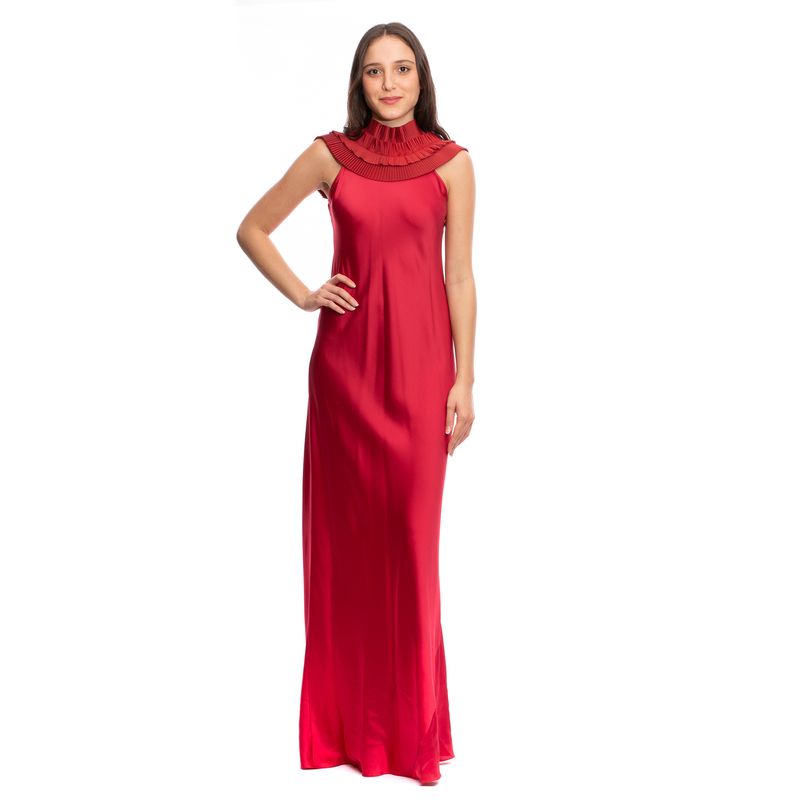 Vestido-Gloria-Coelho-Vermelho-Longo