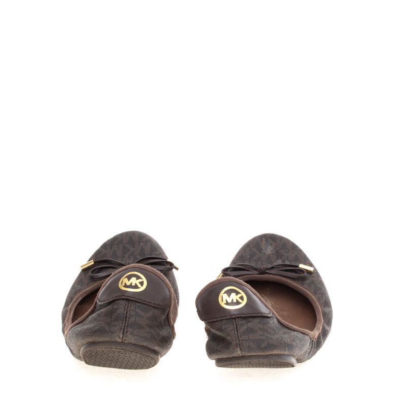 Sapatilha-Michael-Kors-Monograma-Marrom
