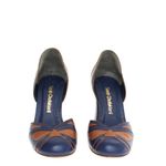 Scarpin-Sarah-Chofakian-Azul-e-Marrom