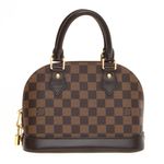 Bolsa-Louis-Vuitton-Alma-BB-Damier-Marrom