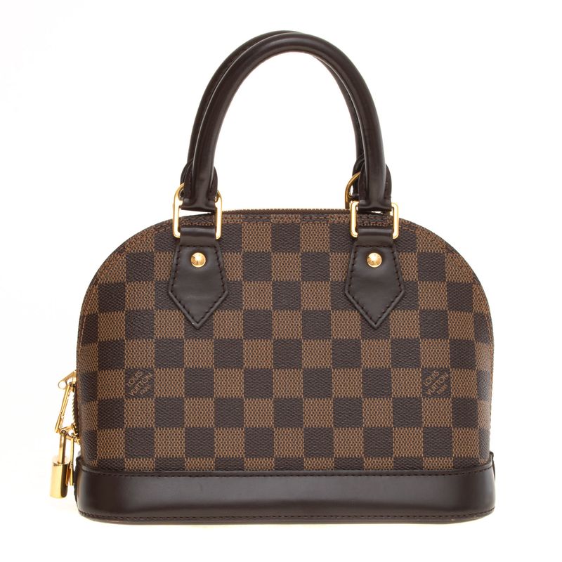 Bolsa-Louis-Vuitton-Alma-BB-Damier-Marrom