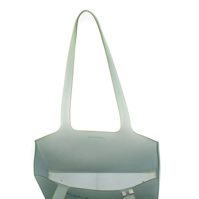 Bolsa-Chanel-Logo-Jelly-Tote