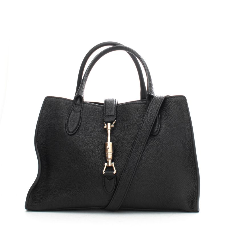 Bolsa-Gucci-Jackie-Media-Couro-Preto