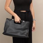 Bolsa-Gucci-Bamboo-Daily-Tote-Preta