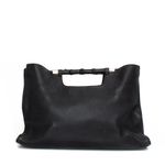 Bolsa-Gucci-Bamboo-Daily-Tote-Preta