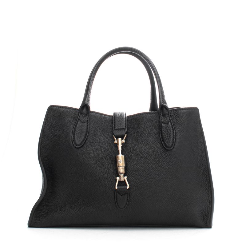 Bolsa-Gucci-Jackie-Media-Couro-Preto