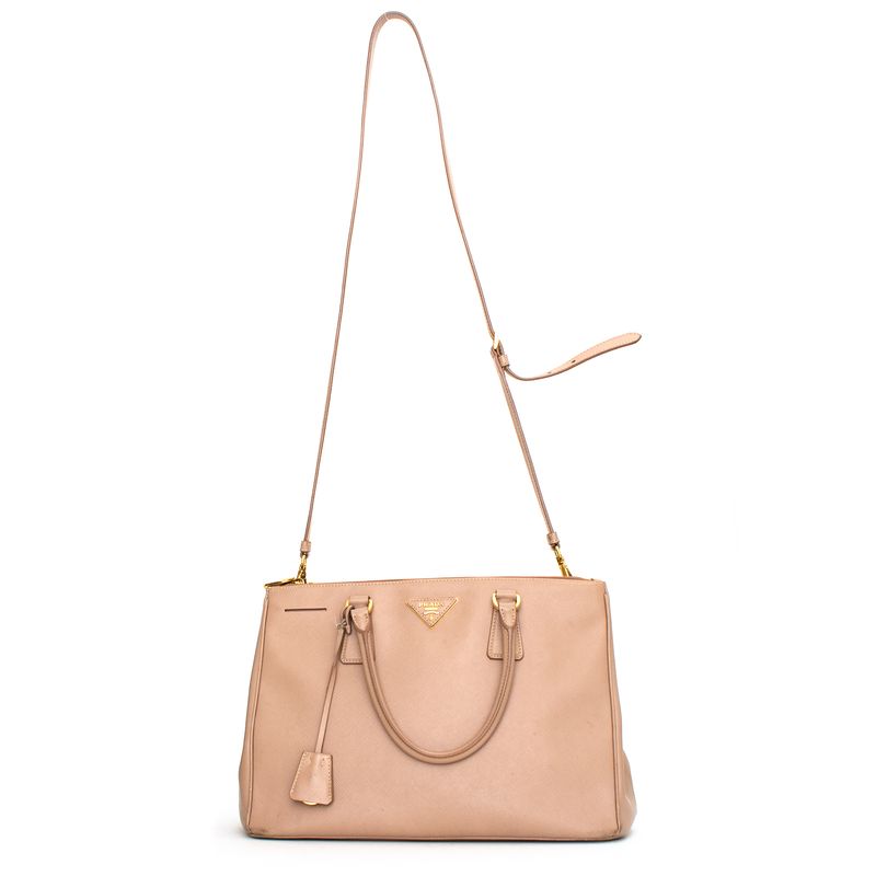 Bolsa-Prada-Galleria-Couro-Saffiano-Bege-Media