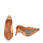 Scarpin-Sergio-Rossi-Couro-Caramelo