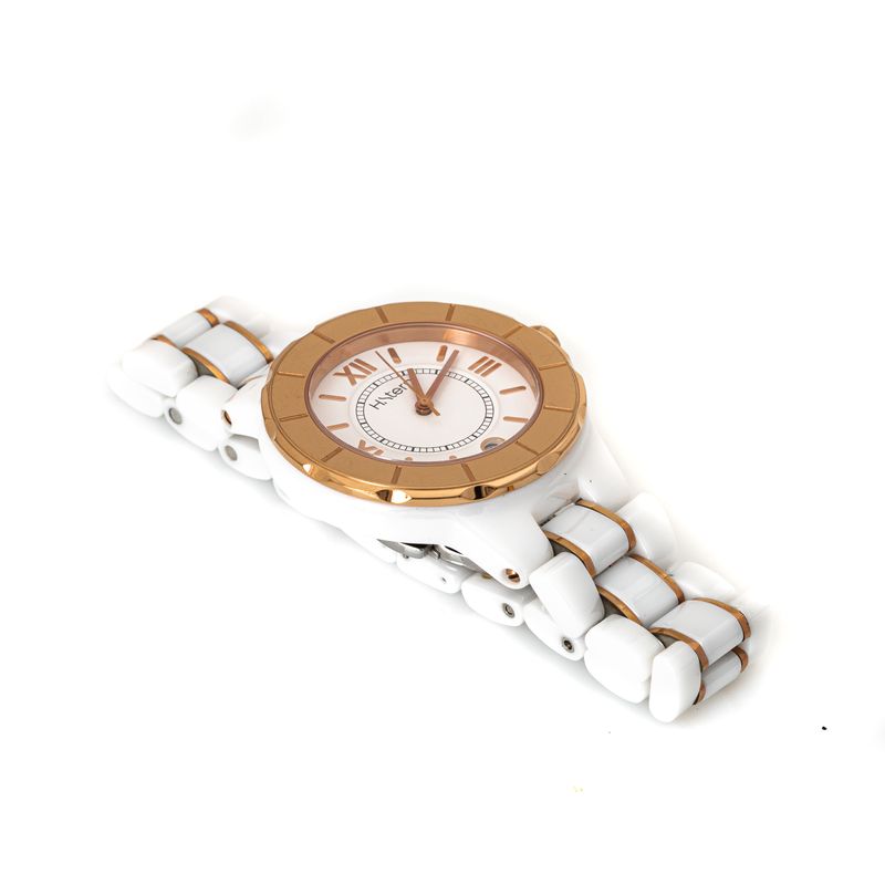 Relogio-H.Stern-ceramica-branca-e-Rose