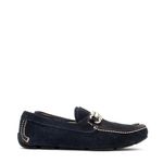 Sapato-Mocassim-Salvatore-Ferragamo-Camurca-Azul