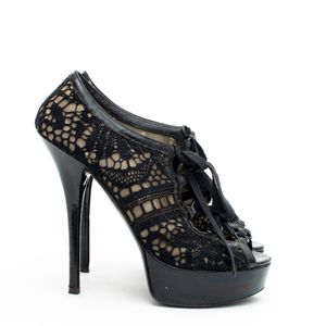 Sandália Dolce&Gabbana Renda Preta