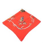 Lenco-Seda-Vermelho-Vintage