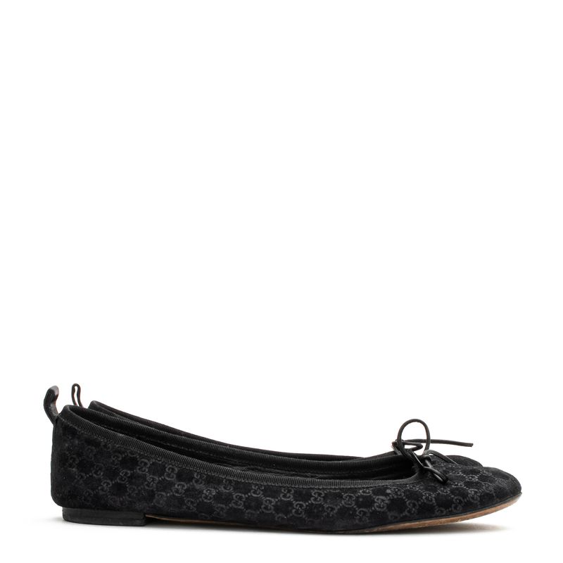 Sapatilha-Gucci-Guccissima-Camurca-Preta