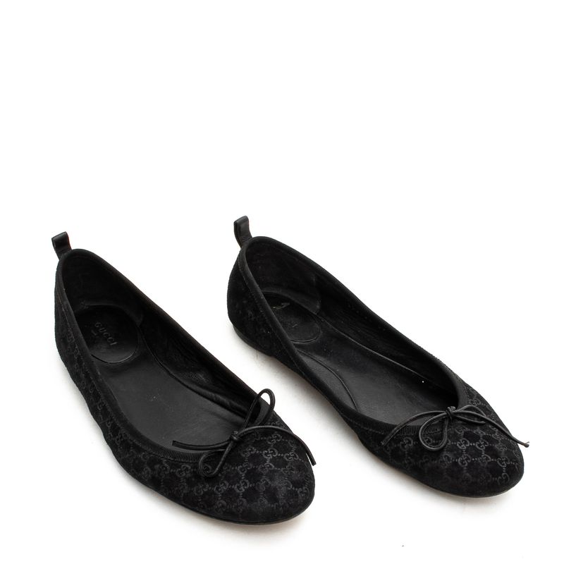 Sapatilha-Gucci-Guccissima-Camurca-Preta