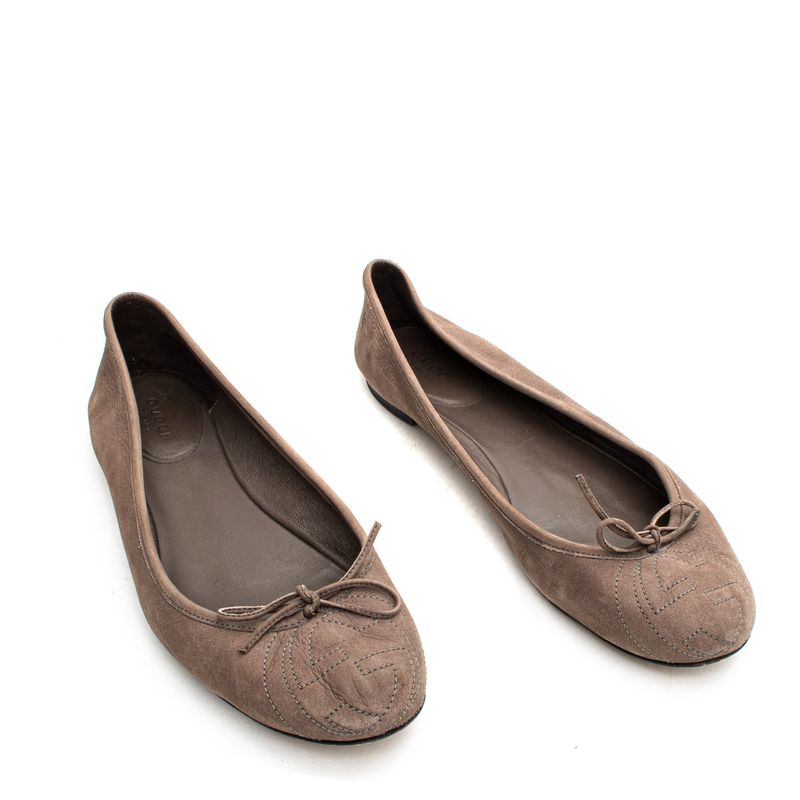 Sapatilha-Gucci-Couro-Cinza