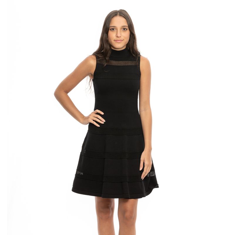 Vestido-Kate-Spade-Tricot-Preto