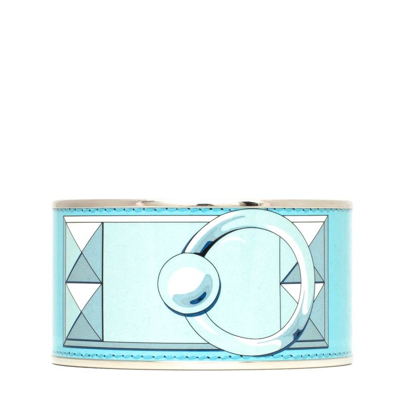 Bracelete-Hermes-Wide-Enamel-Azul