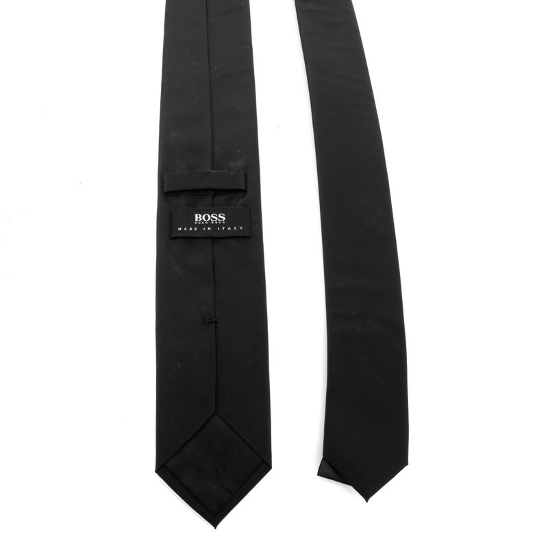 Gravata-Hugo-Boss-Slim-Preta
