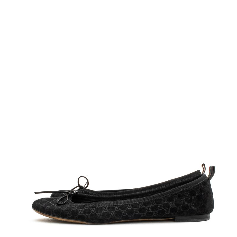 Sapatilha-Gucci-Guccissima-Camurca-Preta