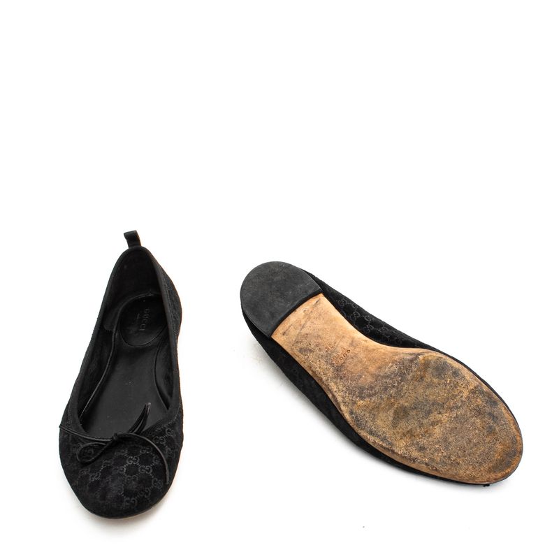 Sapatilha-Gucci-Guccissima-Camurca-Preta